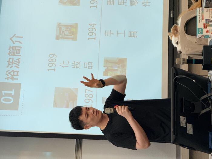 【成果分享】賴瑋凱先生(裕浤科技創辦人)：用資訊管理的思維做工藝的事：從校園到職場，裕浤科技的智慧轉型之路圖片