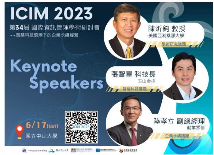 ICIM2023 Keynotes