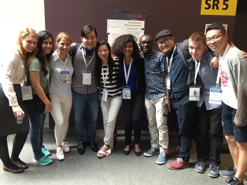 圖一、2017年在維也納參加 OMILAB Summer School圖片